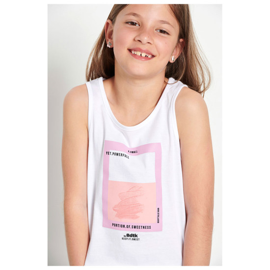 Bodytalk Παιδική αμάνικη μπλούζα Crop Top Bodytalk Παιδική αμάνικη μπλούζα Crop Top